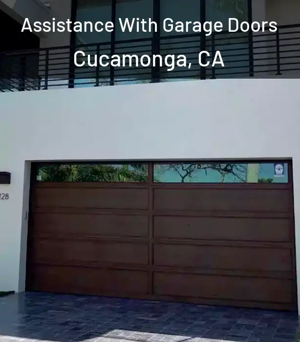  Assistance With Garage Doors Cucamonga, CA
