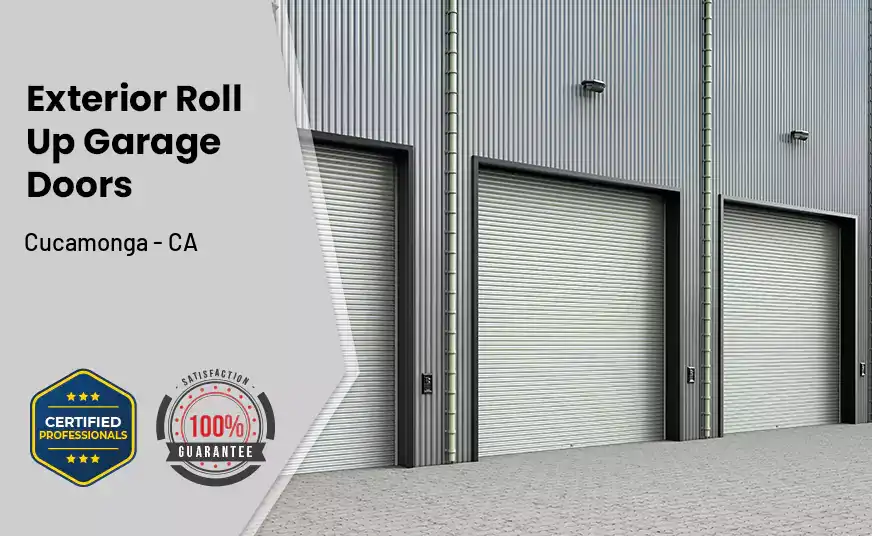 Exterior Roll Up Garage Doors Cucamonga - CA 