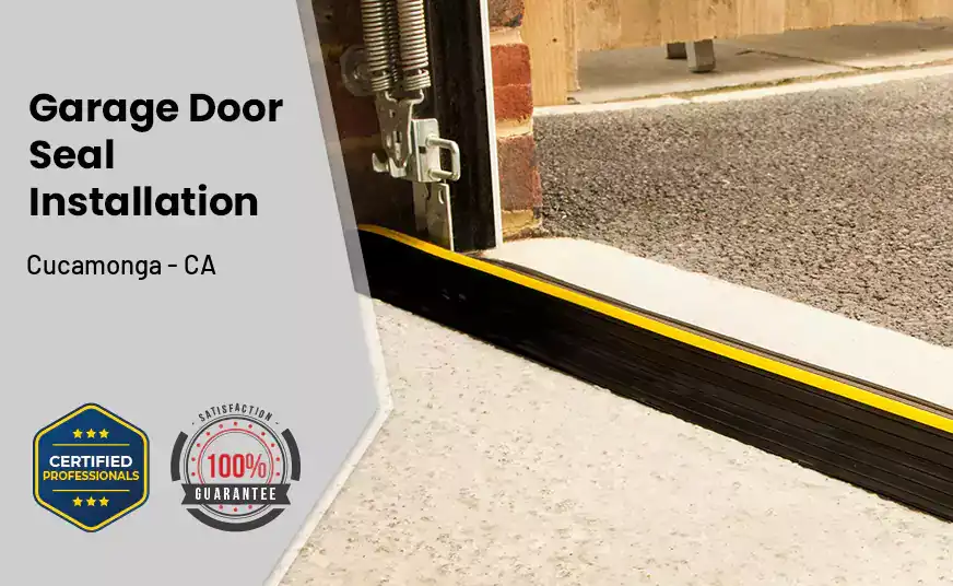 Garage Door Seal Installation&nbsp; Cucamonga - CA 