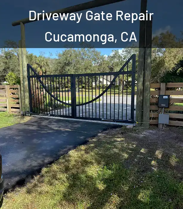  Driveway Gate Repair Cucamonga, CA