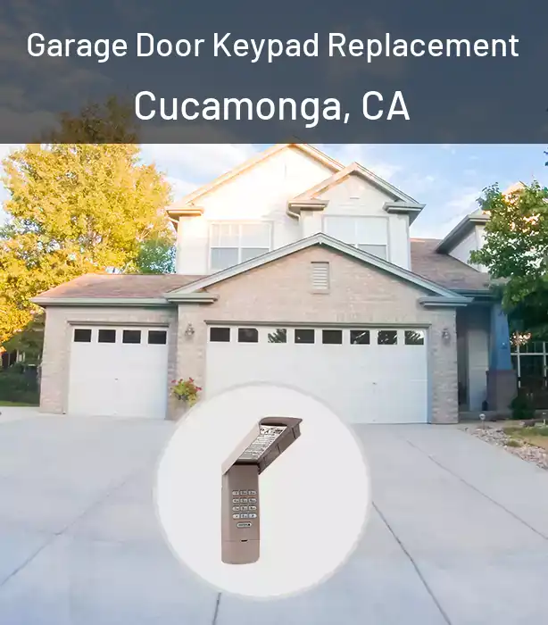  Garage Door Keypad Replacement Cucamonga, CA