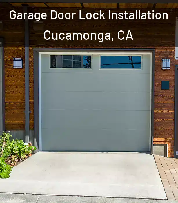 Garage Door Lock Installation Cucamonga, CA