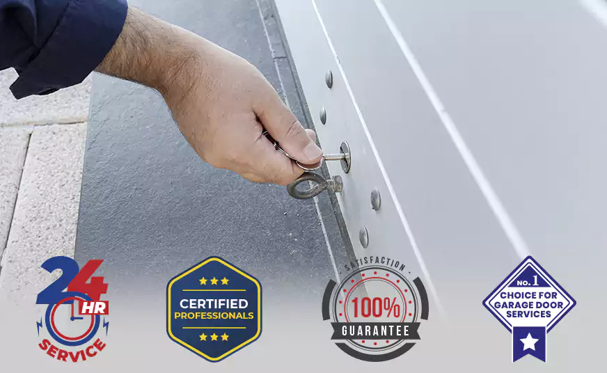 Garage Door Section Lock Replacement in Cucamonga, CA