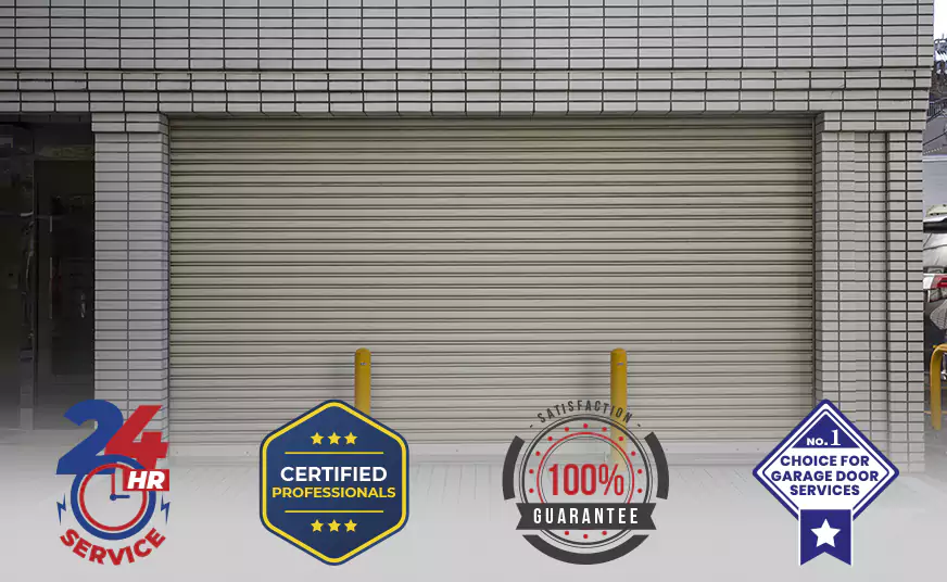 New Amarr Automatic Roll Up Garage Doors Installation in Cucamonga, CA