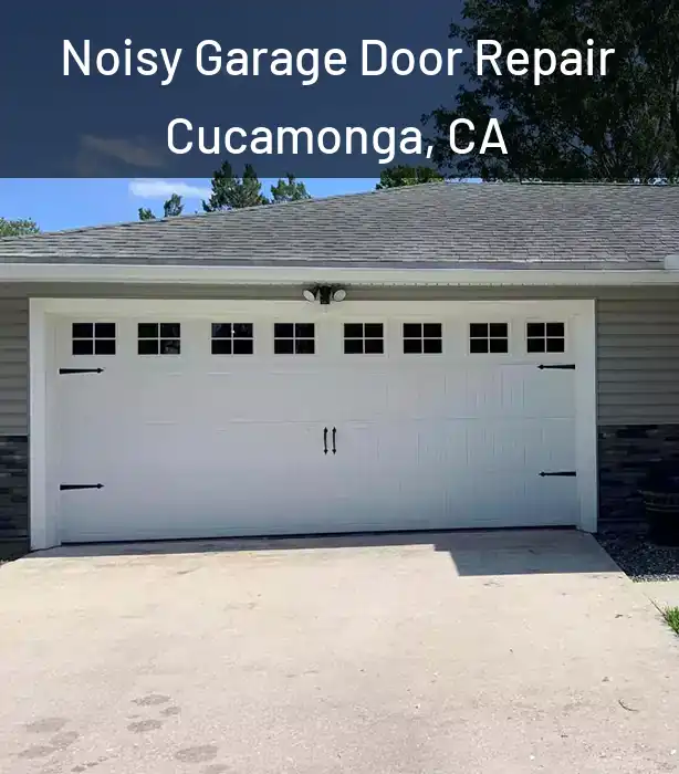  Noisy Garage Door Repair Cucamonga, CA