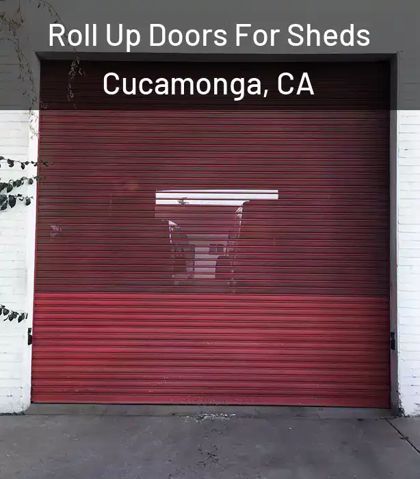  Roll Up Doors For Sheds Cucamonga, CA