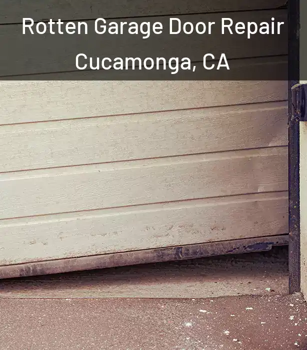  Rotten Garage Door Repair Cucamonga, CA
