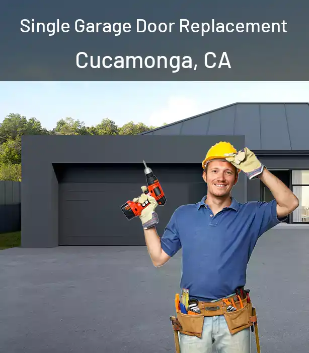  Single Garage Door Replacement Cucamonga, CA